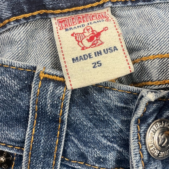 True religion Bobby cut-off shorts - Picture 2 of 5